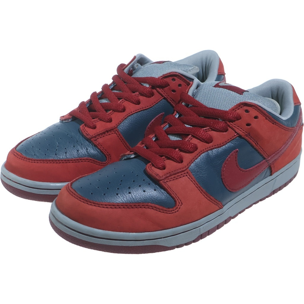 NIKE(ナイキ) 【観賞用2002年製】 DUNK LOW PRO SB SHARK 304292-361 ダンク ローカットスニーカー シャーク レッド/ネイビー US10.5/28.5cm
