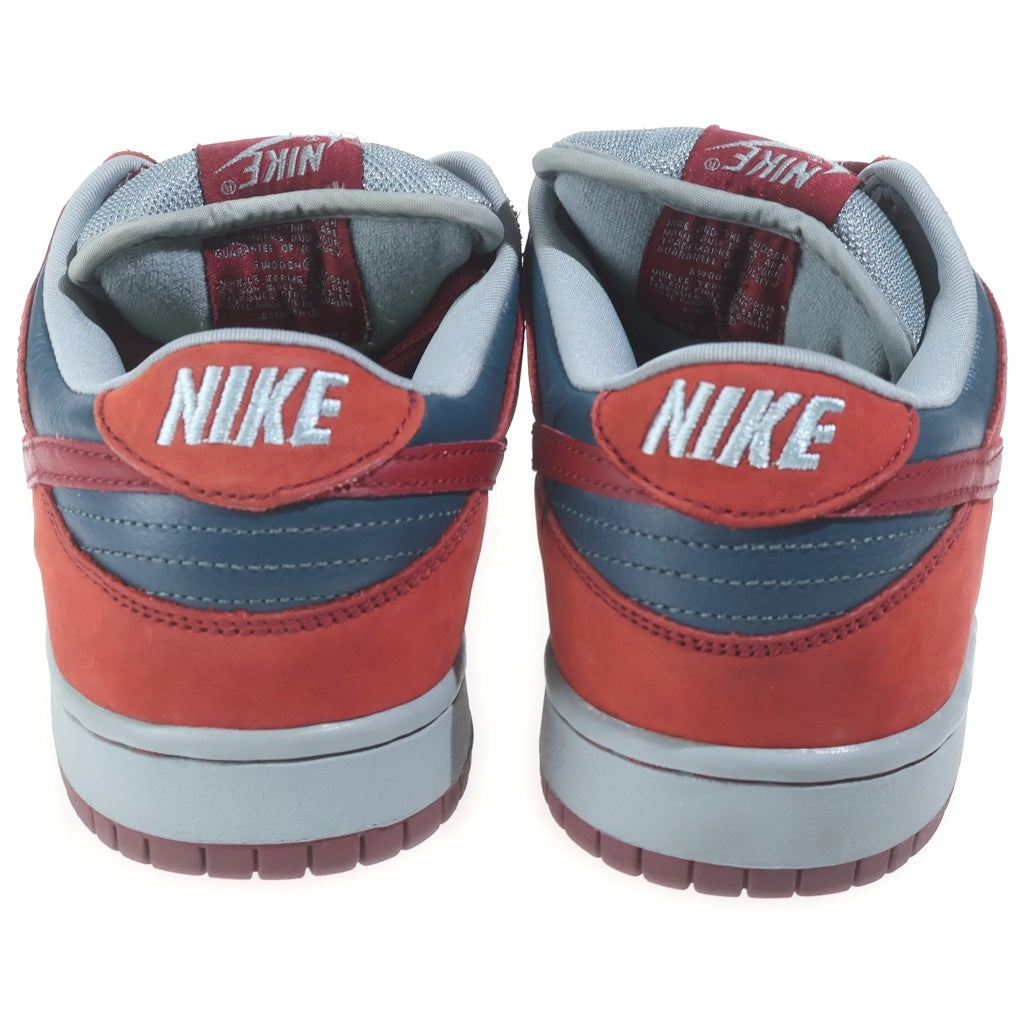 NIKE(ナイキ) 【観賞用2002年製】 DUNK LOW PRO SB SHARK 304292-361 ダンク ローカットスニーカー シャーク レッド/ネイビー US10.5/28.5cm