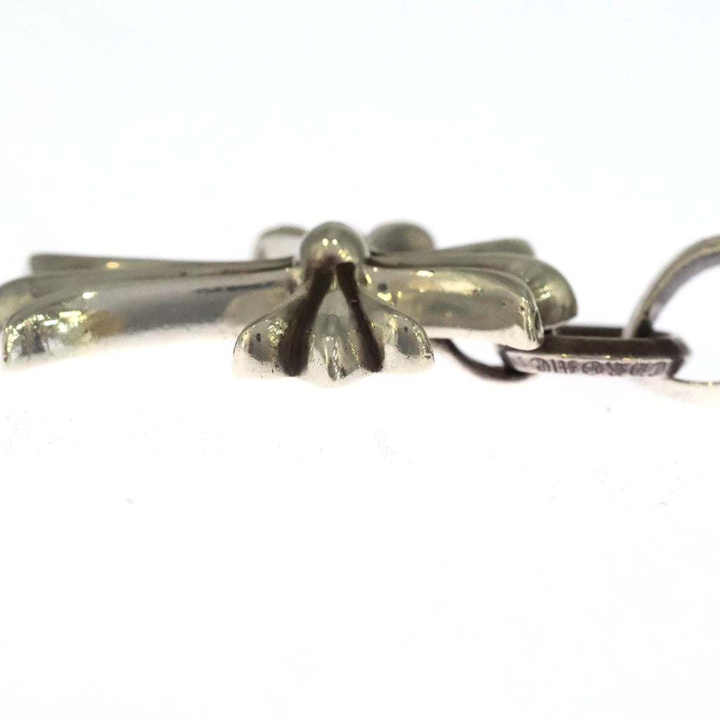 CHROME HEARTS(クロムハーツ) CH CRS SML W/BALE Wベイル スモールCHクロス ペンダントトップ シルバー BCA218