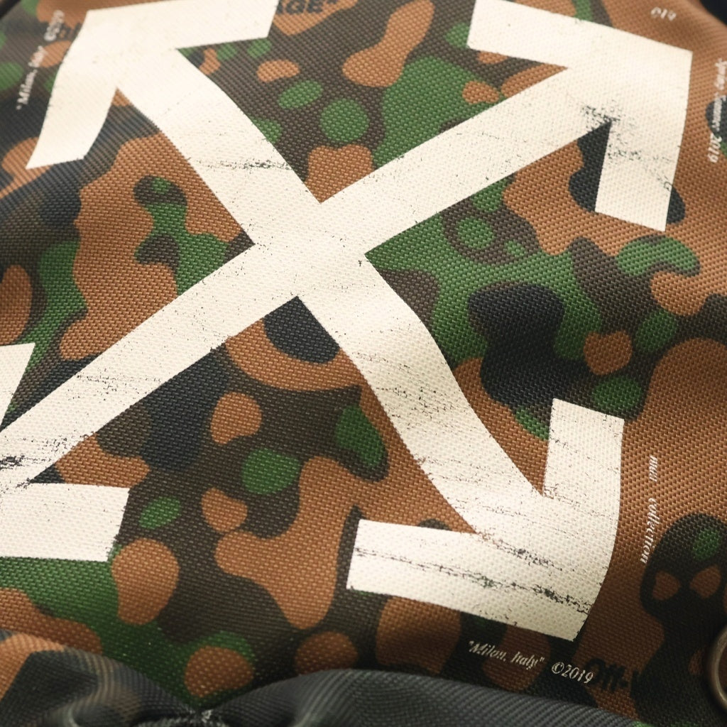 OFF-WHITE(オフホワイト) 19SS CAMOUFLAGE BACKPACK 迷彩柄 カモフラ バックパック リュックサック マルチ OMNB003S19D36024