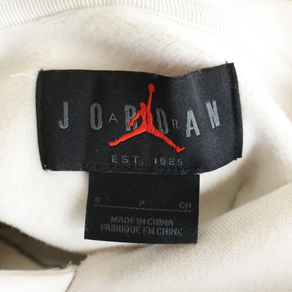 JORDAN BRAND(ジョーダンブランド) ×OFF-WHITE Logo print Hooded Sweat Parka ロゴプリント スウェット プルオーバーパーカー オフホワイト DM0060-054
