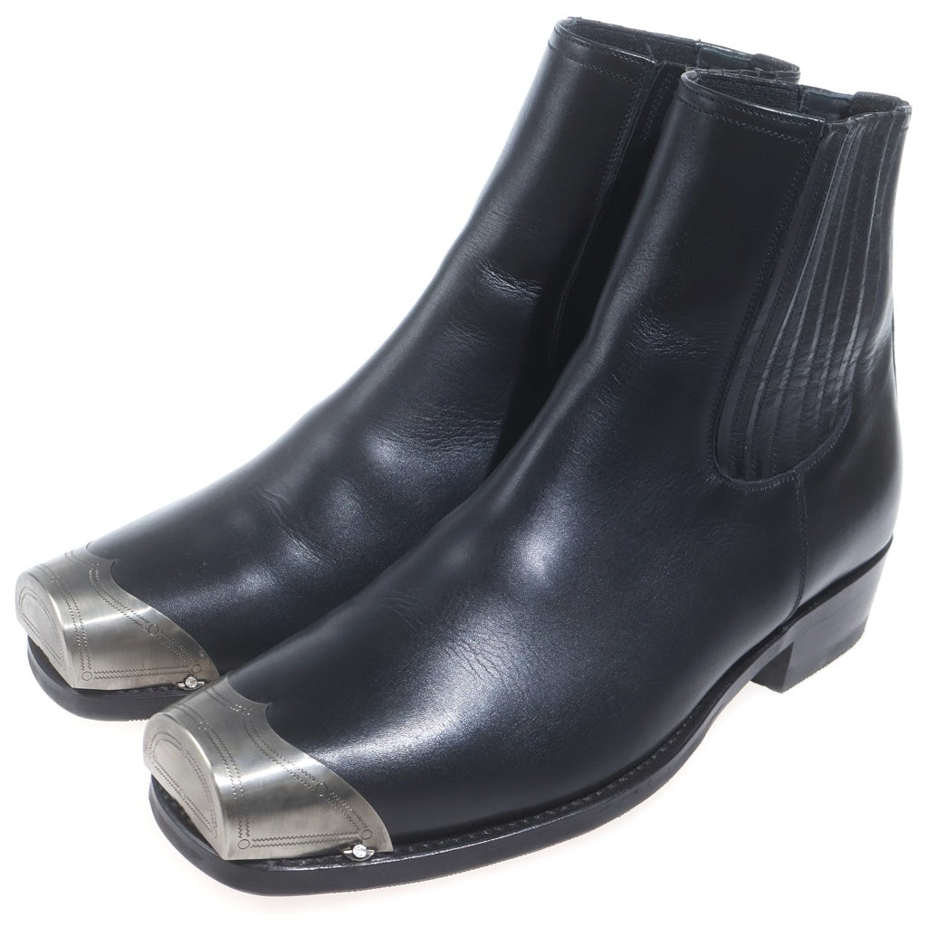 Sendra(センドラ) サイドゴアハイカットブーツ ブラック/シルバー 43 44690-17246