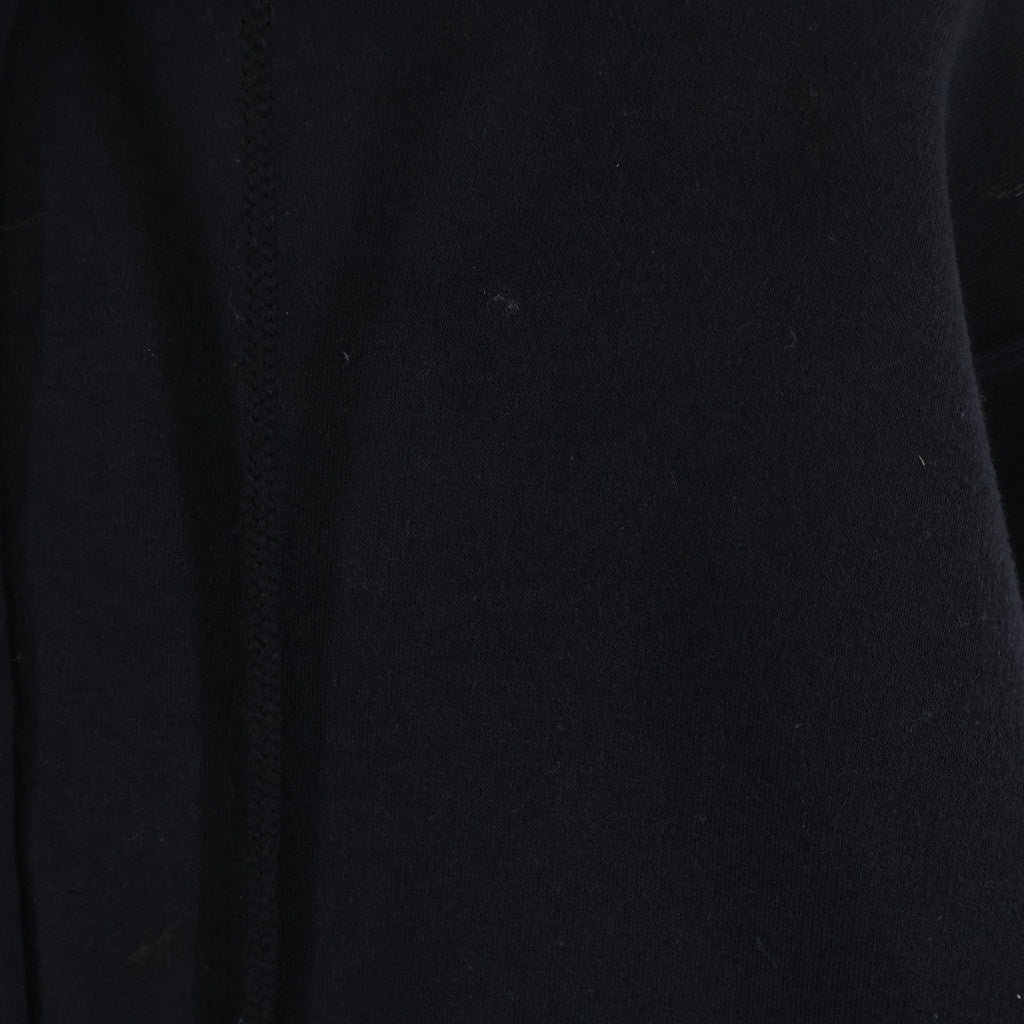 CHROME HEARTS(クロムハーツ) OLD SWTSHRT HD ZIP オールド 裏地サーマル フローラルクロス スクロールラベル プリント ダガージップ スウェット パーカー ブラック