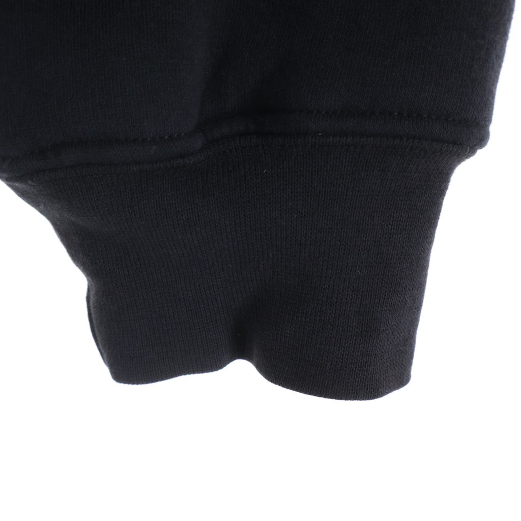 CHROME HEARTS(クロムハーツ) OLD SWTSHRT HD ZIP オールド 裏地サーマル フローラルクロス スクロールラベル プリント ダガージップ スウェット パーカー ブラック