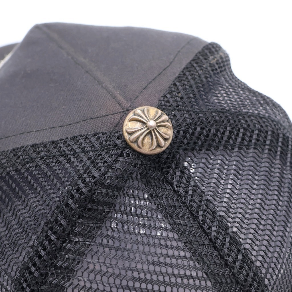 CHROME HEARTS(クロムハーツ) TRUCKER CAP CHパッチ メッシュ トラッカーキャップ 帽子 ブラック