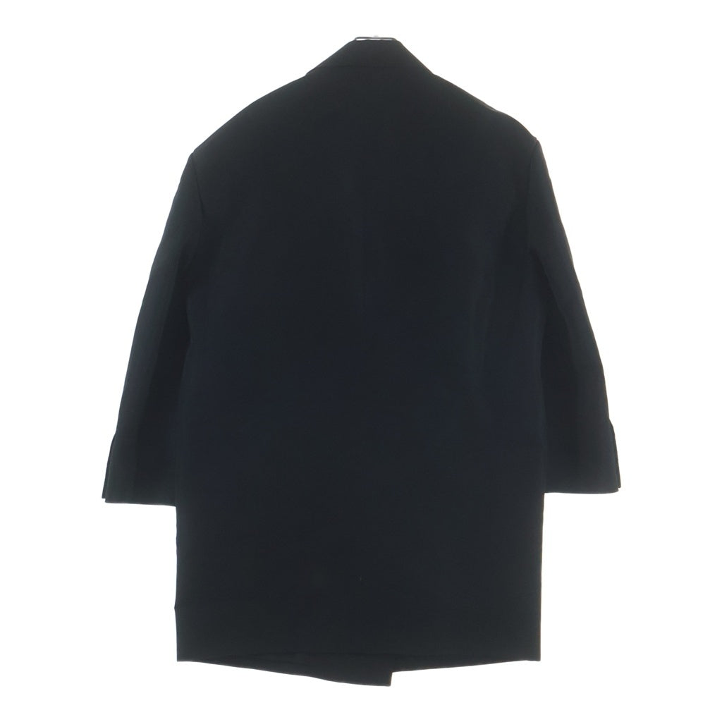 VALENTINO(ヴァレンティノ) シルク ブレストジャケット コート ブラック レディース 2B3CE2X56DE
