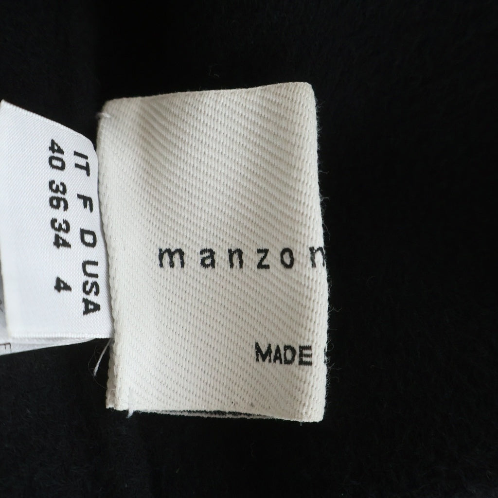 Loro Piana(ロロピアーナ) ×MANZONI24 ダブルフェイス ロング ジレ ベスト ノースリーブコート ウール ネイビー 22PM312-DBWL8jap レディース