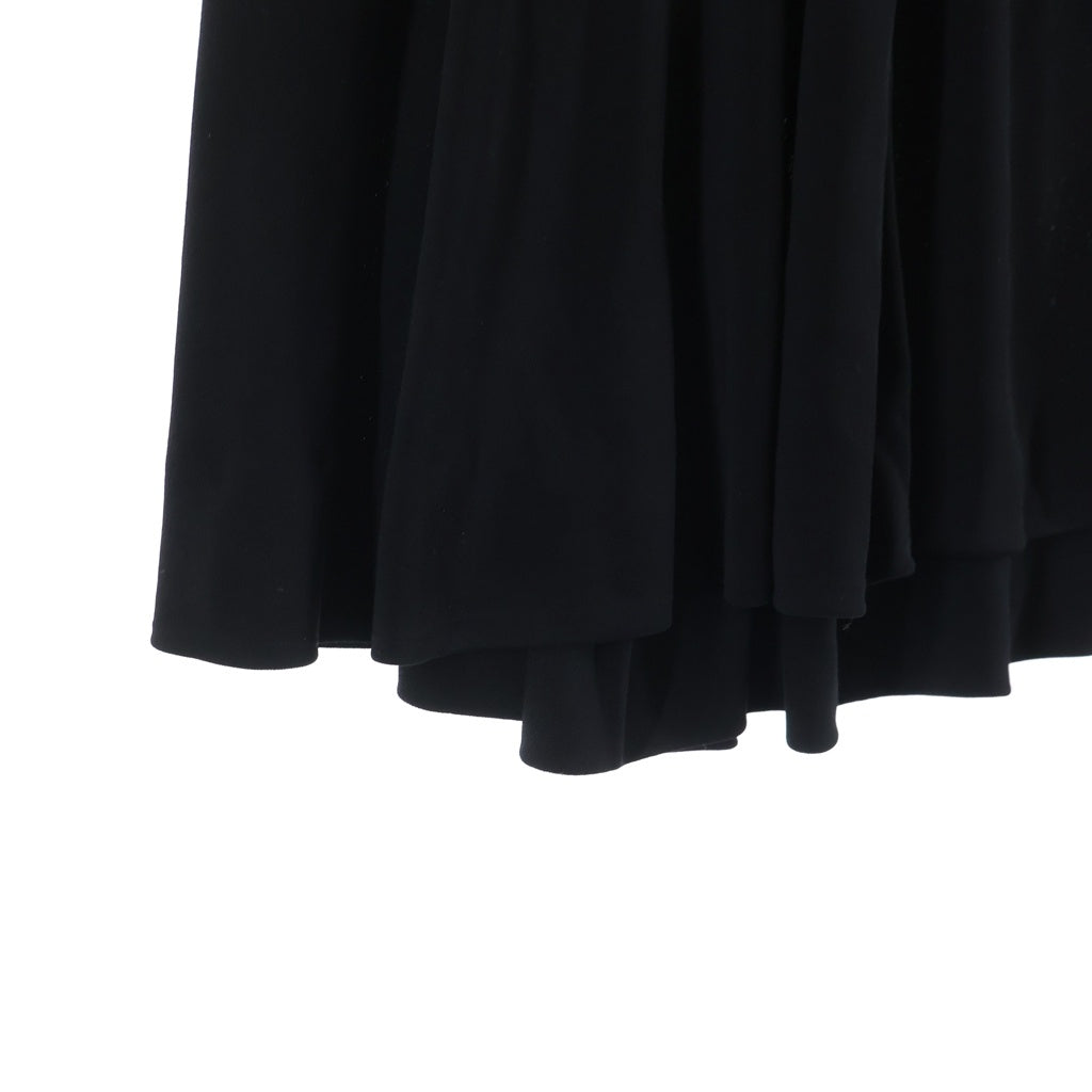 CHANEL(シャネル) 16AW グリッドチェック ツイード切り替え ギャザー スカート ブラック P54588V34910 レディース