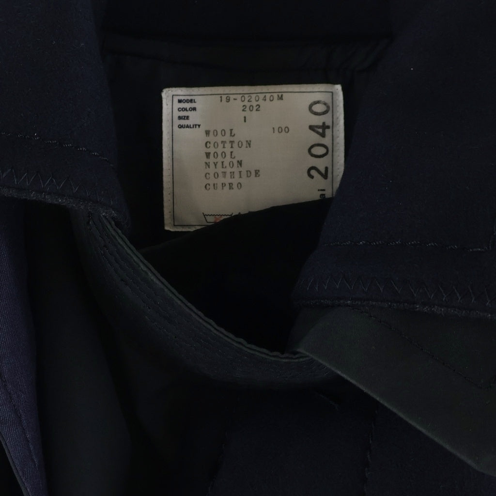 Sacai(サカイ) 19AW ドッキングトレンチコート ステンカラーコート ジャケット 19-02040M レディース