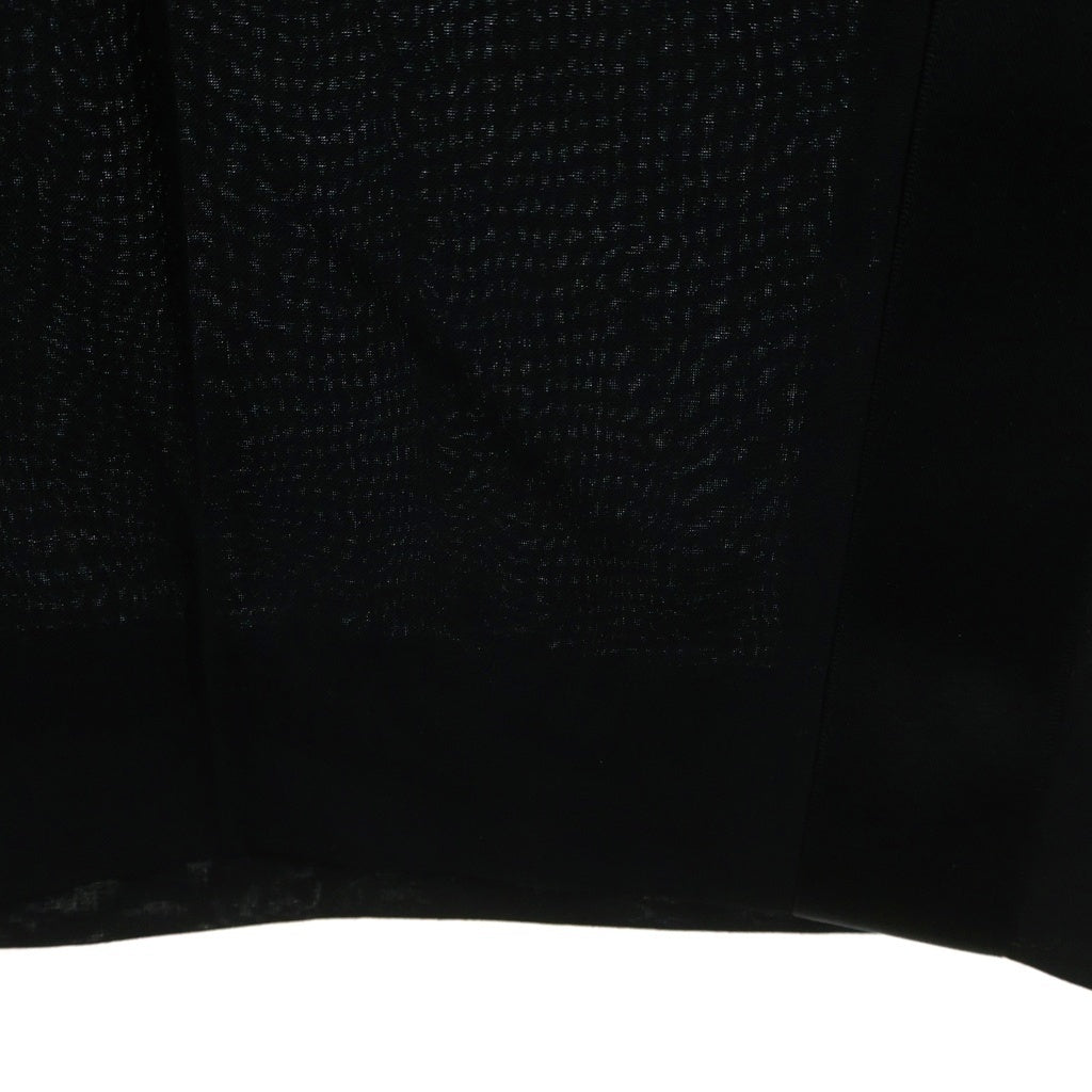 Sacai(サカイ) SUITING JUMPSUIT ノースリーブ Vネックデザイン オールインワン ジャンプスーツ ブラック 21-05393 レディース