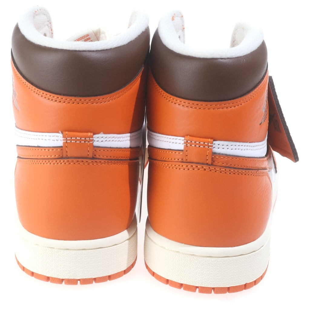 NIKE(ナイキ) WMNS AIR JORDAN 1 HIGH OG STARFISH DO9369-101 ウィメンズ エアジョーダン1 スターフィッシュ ハイカットスニーカー ホワイト/オレンジ US11/28cm DO9369-101