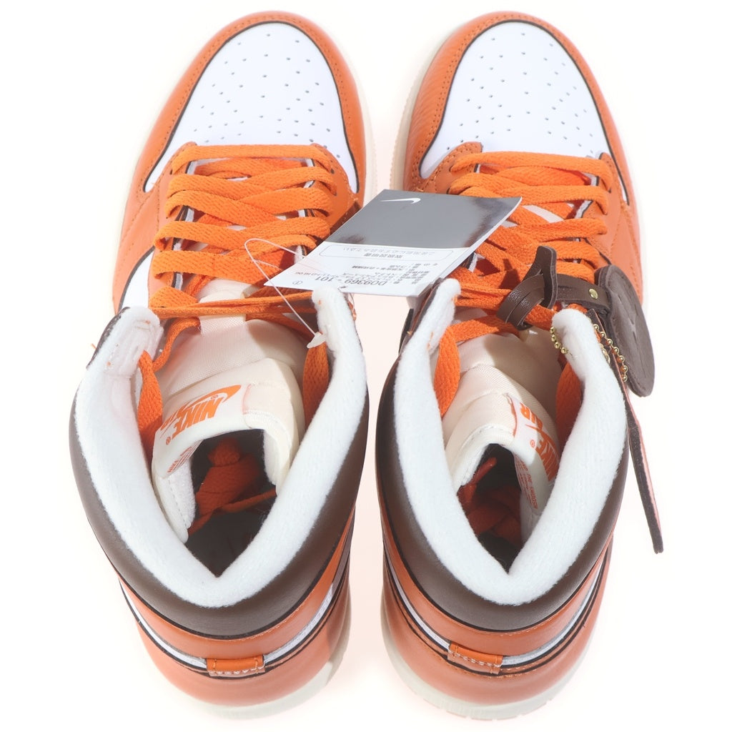 NIKE(ナイキ) WMNS AIR JORDAN 1 HIGH OG STARFISH DO9369-101 ウィメンズ エアジョーダン1 スターフィッシュ ハイカットスニーカー ホワイト/オレンジ US11/28cm DO9369-101