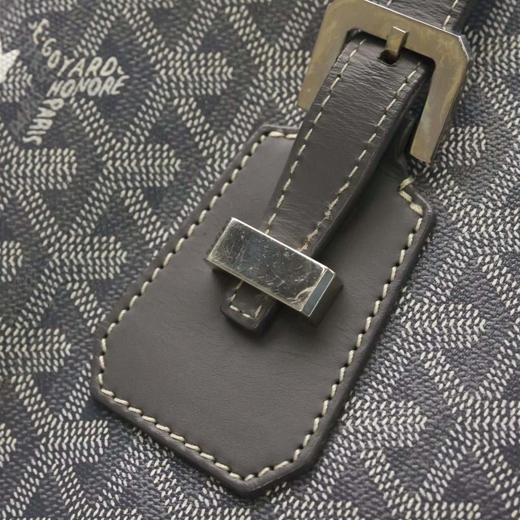 GOYARD(ゴヤール) コモールGM ゴヤールディンキャンバス PVC ハンド トートバッグ グレー