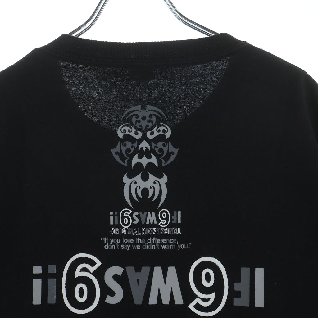 TENDERLOIN(テンダーロイン) 22SS 渋谷店限定 TEE BS スカルデザイン クルーネック 半袖Tシャツ カットソー ブラック L