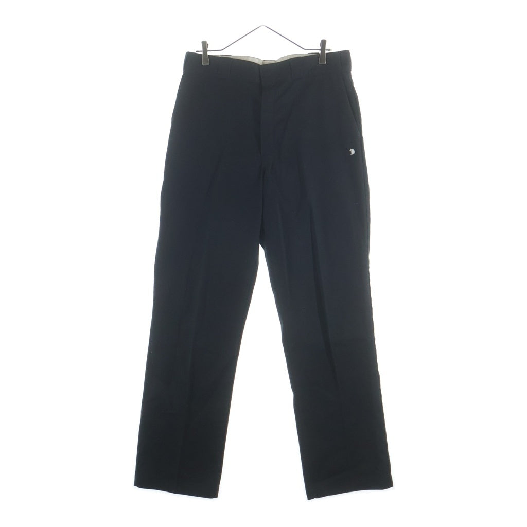 RATS(ラッツ) ×DICKIES 875 ディッキーズ ロゴデザイン ワイドシルエット ワークパンツ チノパン ブラック