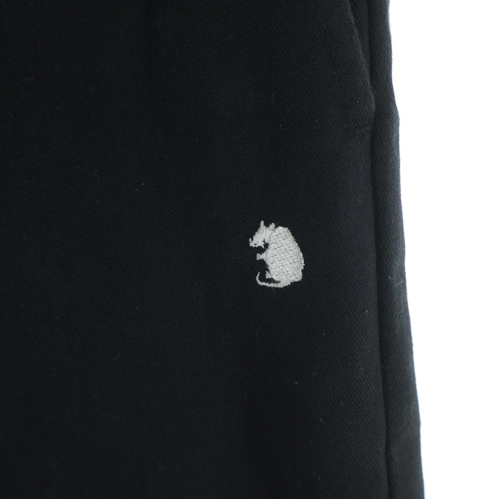RATS(ラッツ) ×DICKIES 875 ディッキーズ ロゴデザイン ワイドシルエット ワークパンツ チノパン ブラック