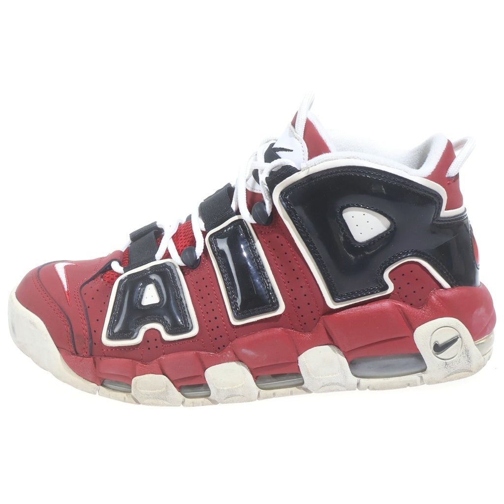 NIKE(ナイキ) AIR MORE UPTEMPO 96 BLACK AND VARSITY RED エア モアアップテンポ 96 ハイカットスニーカー レッド/ブラック US9.5/27.5cm 921948-600