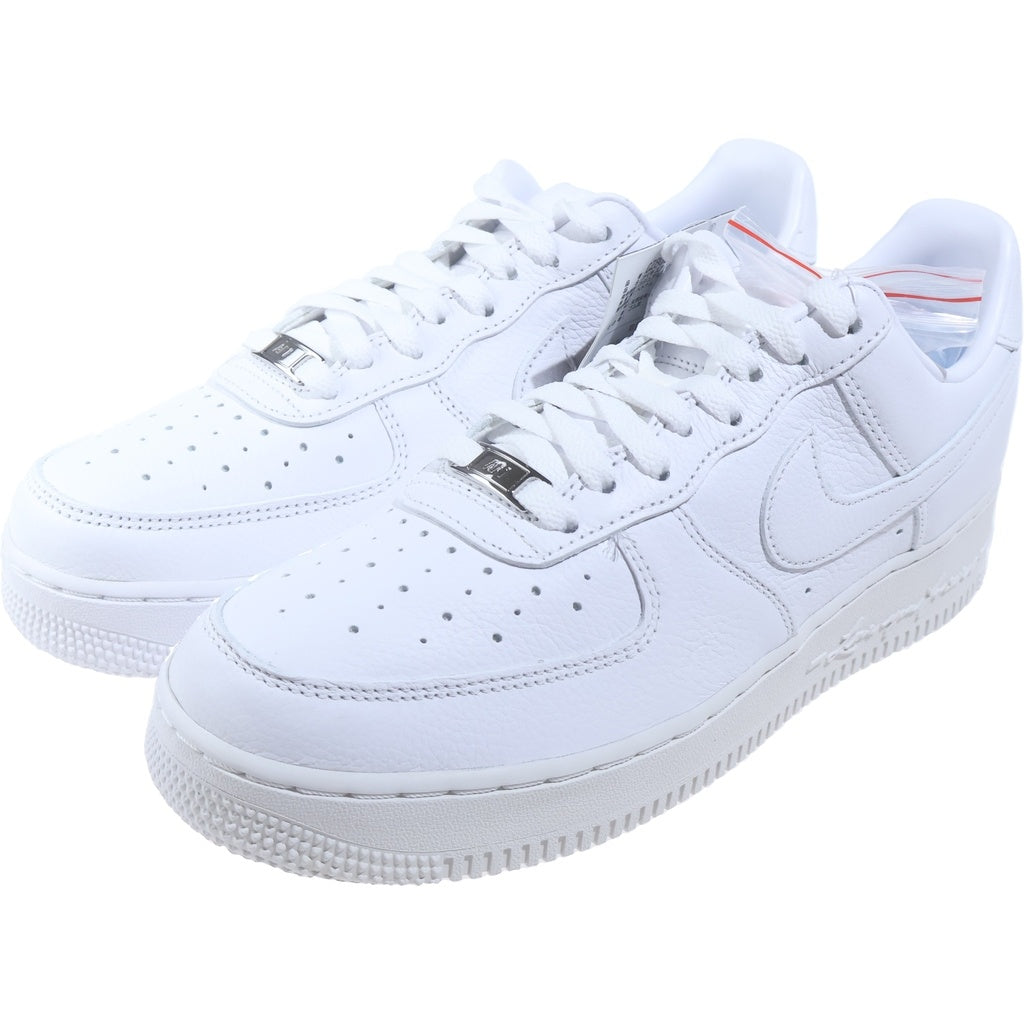 NIKE(ナイキ) ×DRAKE NOCTA AIR FORCE 1 LOW LOVE YOU FORVER ドレイクノクタ エアフォース1 ローカットスニーカー ホワイト US9.5/27.5cm CZ8065-100