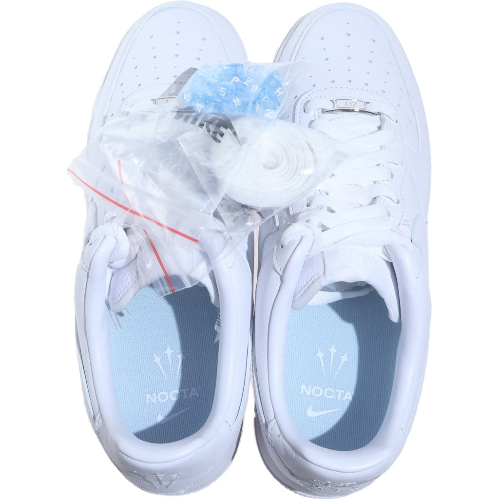 NIKE(ナイキ) ×DRAKE NOCTA AIR FORCE 1 LOW LOVE YOU FORVER ドレイクノクタ エアフォース1 ローカットスニーカー ホワイト US9.5/27.5cm CZ8065-100