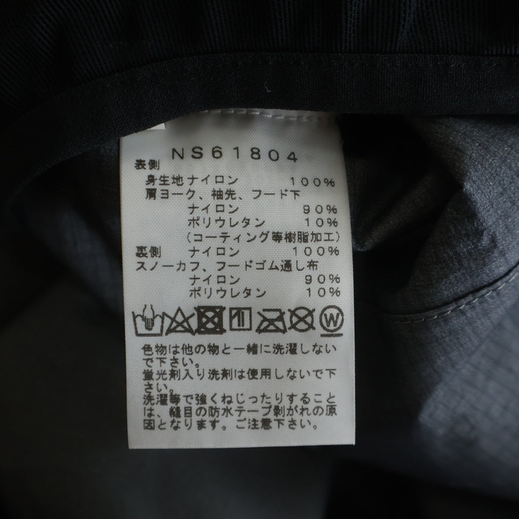 THE NORTH FACE(ザノースフェイス) APEX GTX RTG Jacket ゴアテックス ジップアップ ナイロン ジャケット ブラック NS61804
