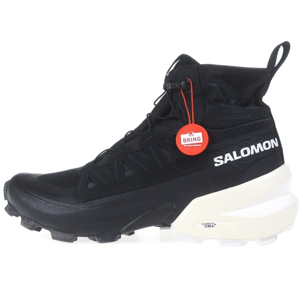 SALOMON(サロモン) ×MM6 Maison Margiela CROSS HIGH エムエム シックス メゾンマルジェラ クロスハイカットスニーカー ブラック US9.5/27.5cm 471699