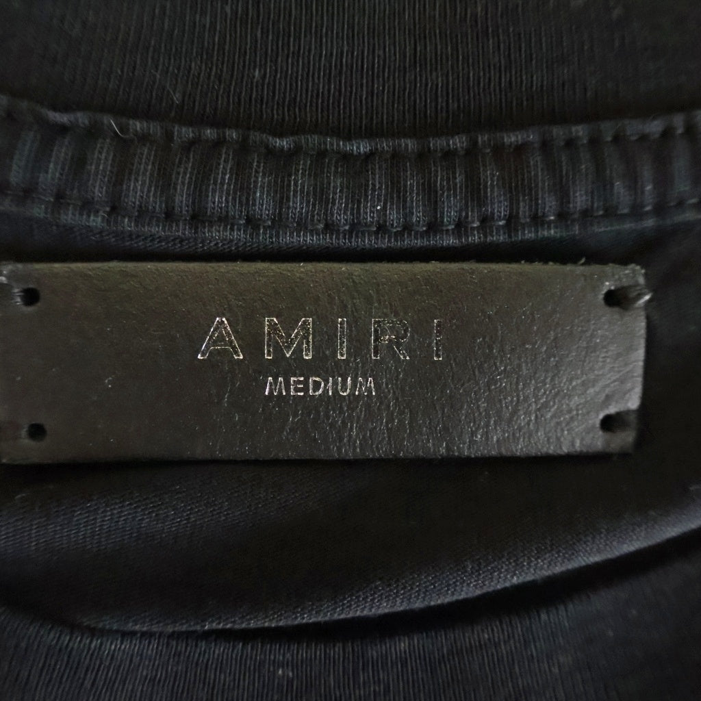 AMIRI(アミリ) 19SS FIVE STAR TEE ファイブスター バックプリント クルーネック 半袖Tシャツ カットソー ブラック
