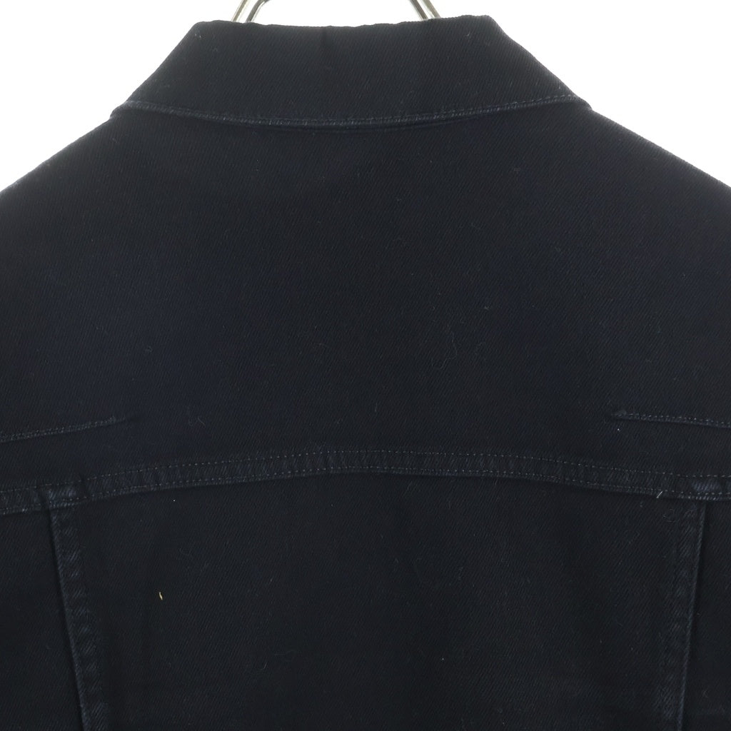 Dior HOMME(ディオールオム) フラップポケット ジップアップ デニム ジャケット Gジャン ブラック 833C416A4209 833C416A4209