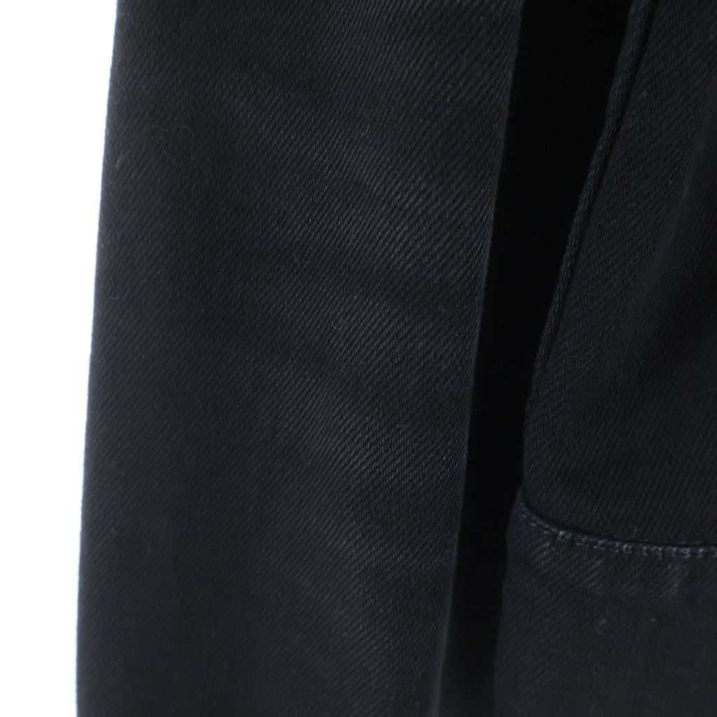 Dior HOMME(ディオールオム) フラップポケット ジップアップ デニム ジャケット Gジャン ブラック 833C416A4209 833C416A4209