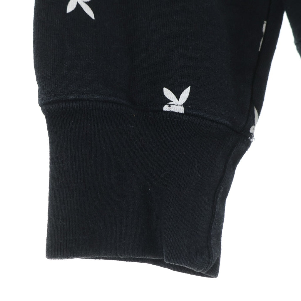 SUPREME(シュプリーム) 15AW ×Playboy Hooded Sweatshirt プレイボーイ フーデッド スウェット プルオーバー パーカー ブラック