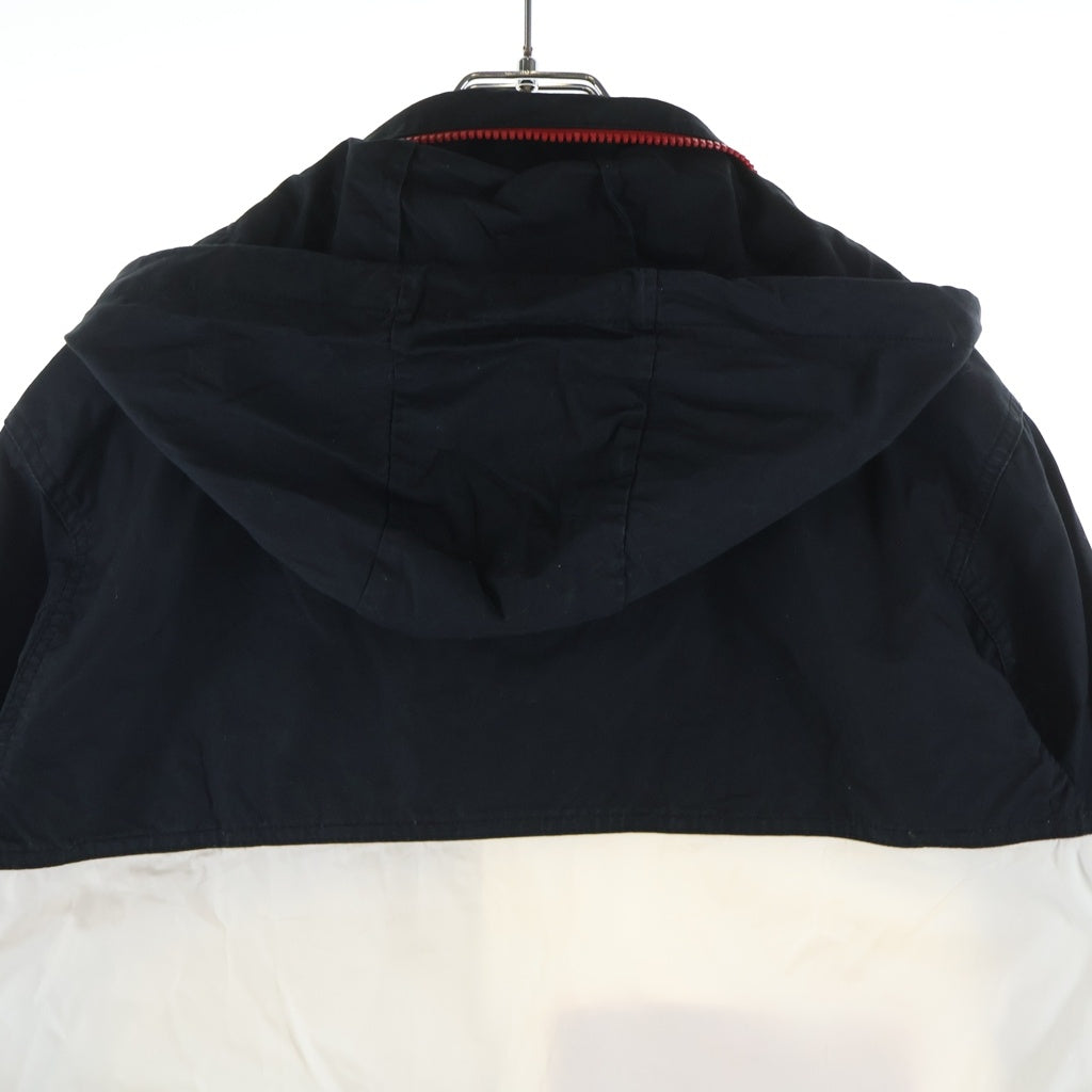 SUPREME(シュプリーム) 14SS F-1 Pullover Jacket ボックスロゴデザイン フーデッド プルオーバー ナイロン ジャケット ブラック/グリーン