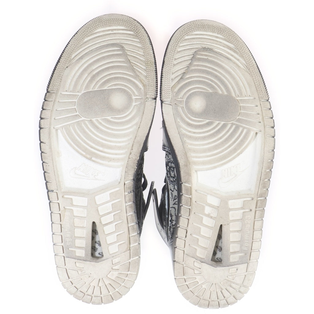 NIKE(ナイキ) AIR JORDAN1 HIGH ZOOM CMFT 2 DIA DE MUERTOS FQ8155-010 エアジョーダン1 ディア デ ムエルトス ハイカットスニーカー ブラック/ブラウン US9.5/27.5cm
