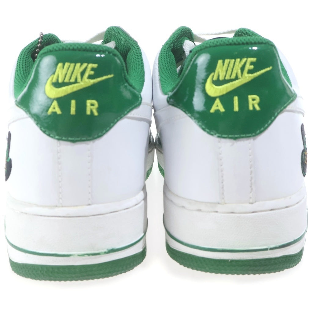 NIKE(ナイキ) 【観賞用2006年】AIR FORCE1 ST PATRICKS DAY 312945-311 エアフォース1パトリックス デイ ローカットスニーカー ホワイト/グリーン US9.5/27.5cm