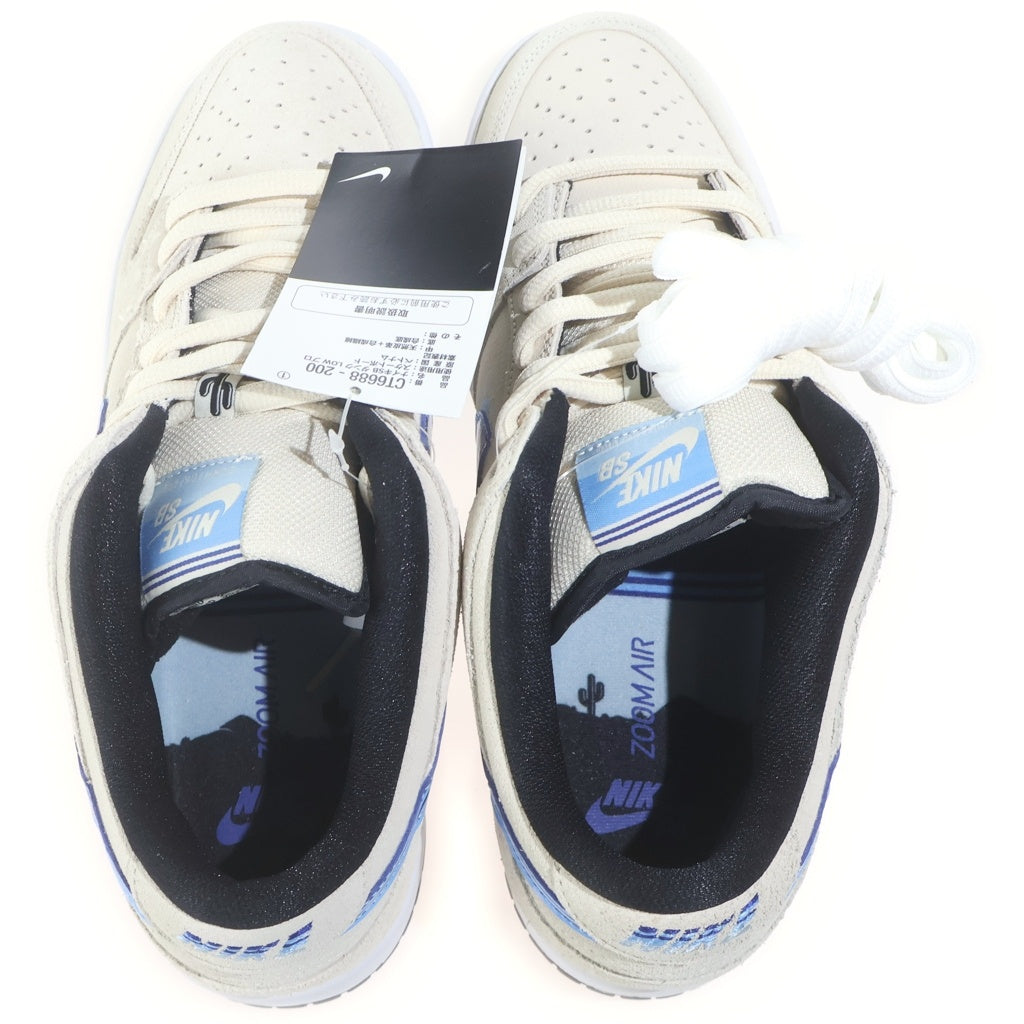 NIKE SB(ナイキエスビー) DUNK LOW LIGHT CREAM ダンク ライト クリーム ローカットスニーカー アイボリー US9.5/27.5cm CT6688-200