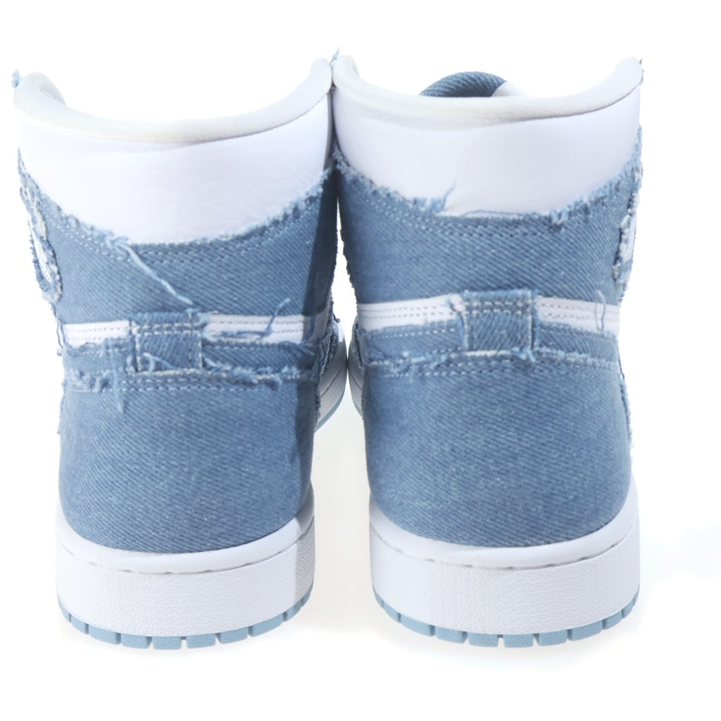 NIKE(ナイキ) WMNS AIR JORDAN1 HIGH OG DENIM DM9036-104 エアジョーダン1 デニム ウィメンズ ハイカットスニーカー インディゴ/ホワイト US10/27cm