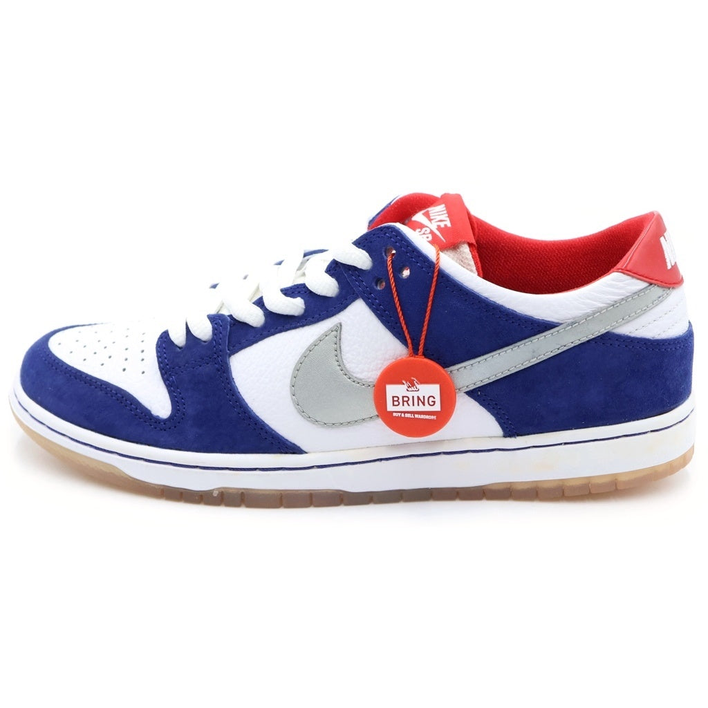 NIKE SB(ナイキエスビー) ×Ishod Wair DUNK LOW BMW DEEP ROYAL BLUE 839685-416 イショッド ウエアー ダンク ディープ ロイヤル ブルー ローカットスニーカー ブルー/ホワイト US9/27cm