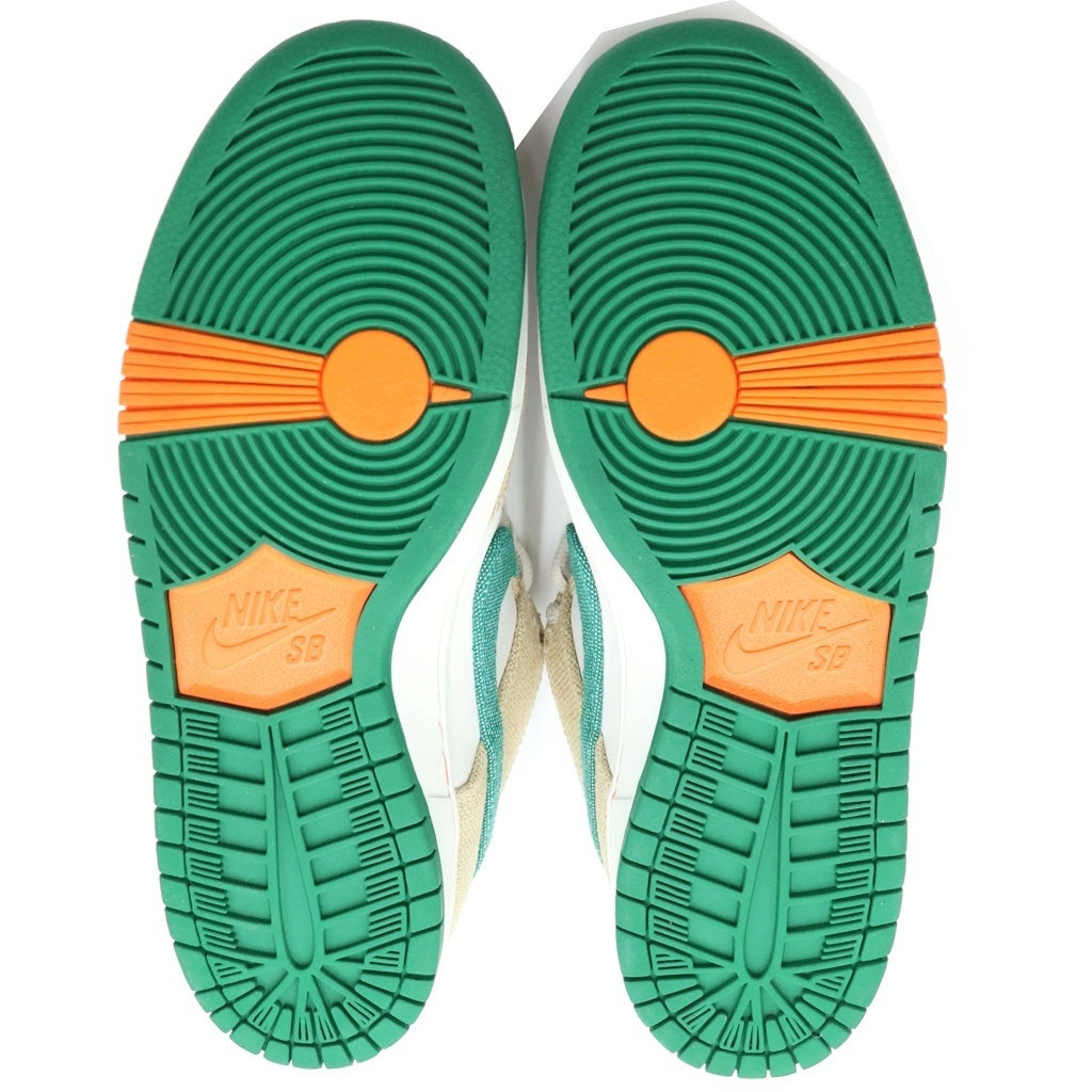 NIKE SB(ナイキエスビー) ×Jarritos DUNK LOW PHANTOM AND MALACHITE FD0860-001 ハリトス ダンク ファントム アンド マラカイト ローカットスニーカー US10/28cm