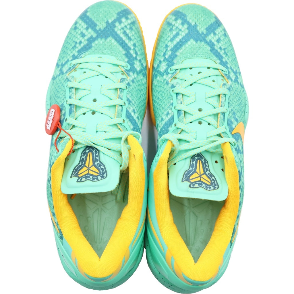 NIKE(ナイキ) KOBE8 SYSTEM 555035-304 コービー 8 システム ローカットスニーカー グリーン/オレンジ US9.5/27.5cm