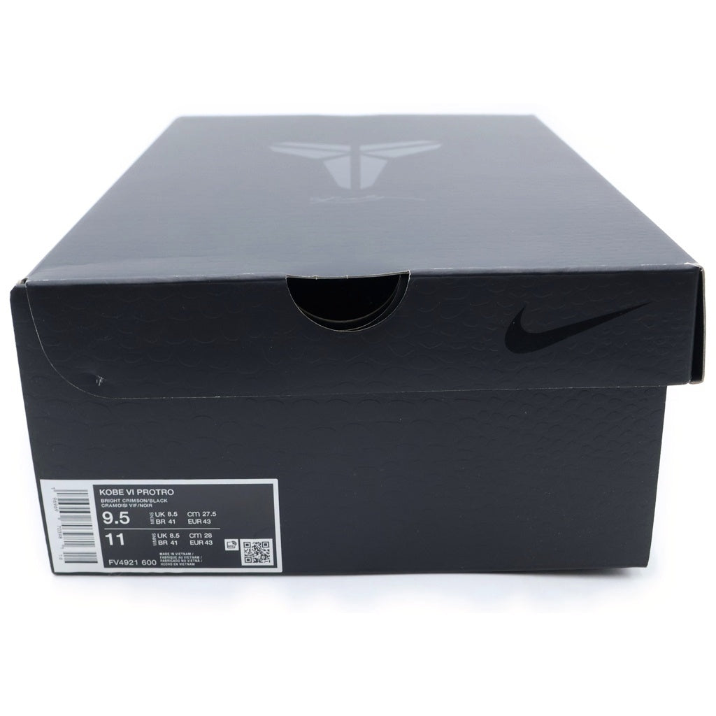 NIKE(ナイキ) KOBE 6 PROTRO REVERSE GRINCH FV4921-600 コービー6 プロトロ リバース グリンチ ローカットスニーカー レッド US9.5/27.5cm