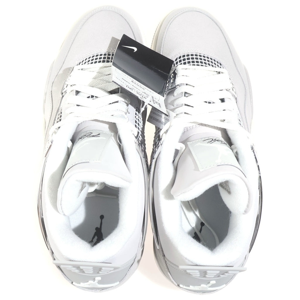 NIKE(ナイキ) WMNS AIR JORDAN4 RETRO FROZEN MOMENTS AQ9129-001 エアジョーダン4 レトロ フローズンモーメンツ ハイカットスニーカー グレー US11/28cm AQ9129-001