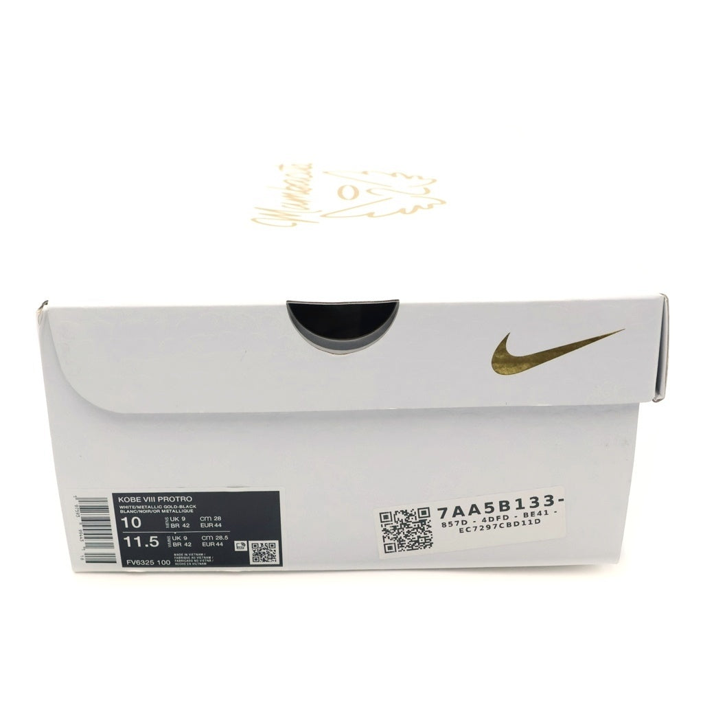 NIKE(ナイキ) KOBE 8 PROTRO MAMBACITA FV6325-100 コービー8 プロトロ マンバティカ ハイカットスニーカー ホワイト/ブラック US10/28cm