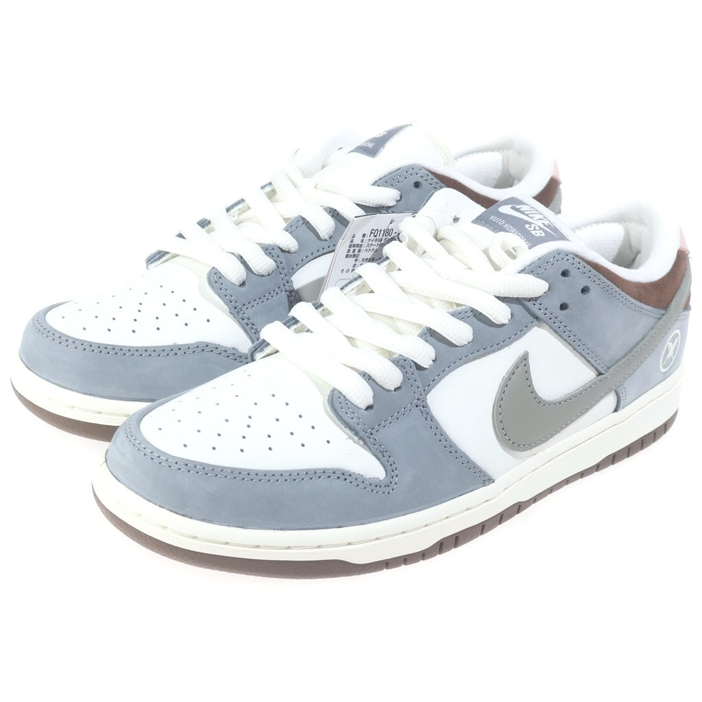 NIKE SB(ナイキエスビー) ×Yuto Horigome DUNK LOW PRO QS WOLF GREY 堀米 雄斗 ダンク プロ ウルフグレー ローカットスニーカー グレー US9.5/27.5cm FQ1180-001