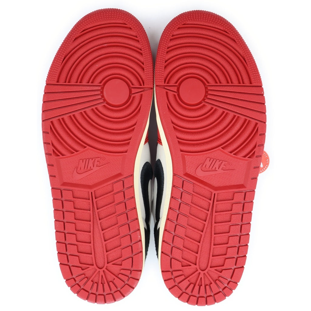 NIKE(ナイキ) ×Trophy Room AIR JORDAN1 LOW OG SAIL AND VARSITY RED FN0432-100 トロフィールーム エアジョーダン1 セイル アンド ローカットスニーカー FN0432-100