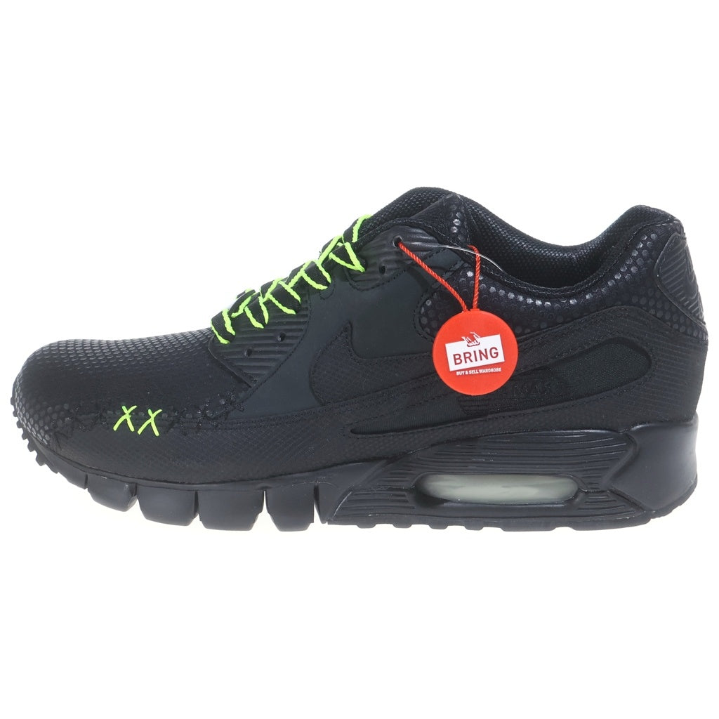 NIKE(ナイキ) ×KAWS AIR MAX90 CURRENT PRM 346114-001 カウズ エアマックス90 カレント プレミアム ローカットスニーカー ブラック US9/27cm