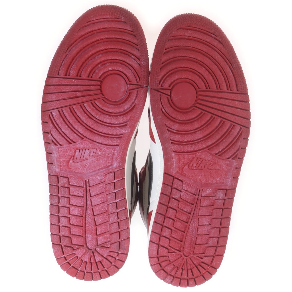 NIKE(ナイキ) AIR JORDAN 1 HIGH OG LOST & FOUND CHICAGO DZ5485-612 エアジョーダン1 ハイ OG ロスト&ファウンド シカゴ ハイカットスニーカー レッド/ホワイト US9/27cm DZ5485-612