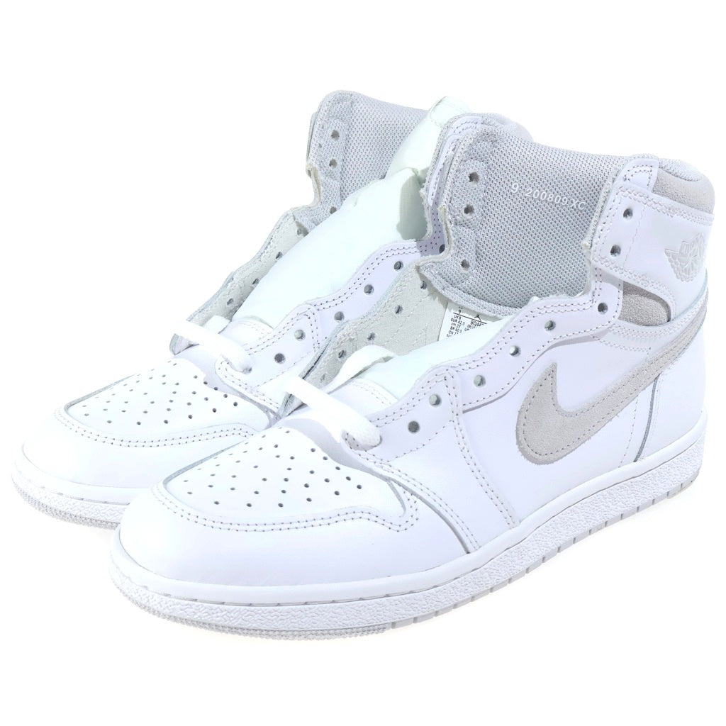 NIKE(ナイキ) AIR JORDAN 1 HIGH 85 NEUTRAL GREY BQ4422-100 エアジョーダン1 ハイ 85 ニュートラルグレー ハイカットスニーカー グレー US9/27cm BQ4422-100