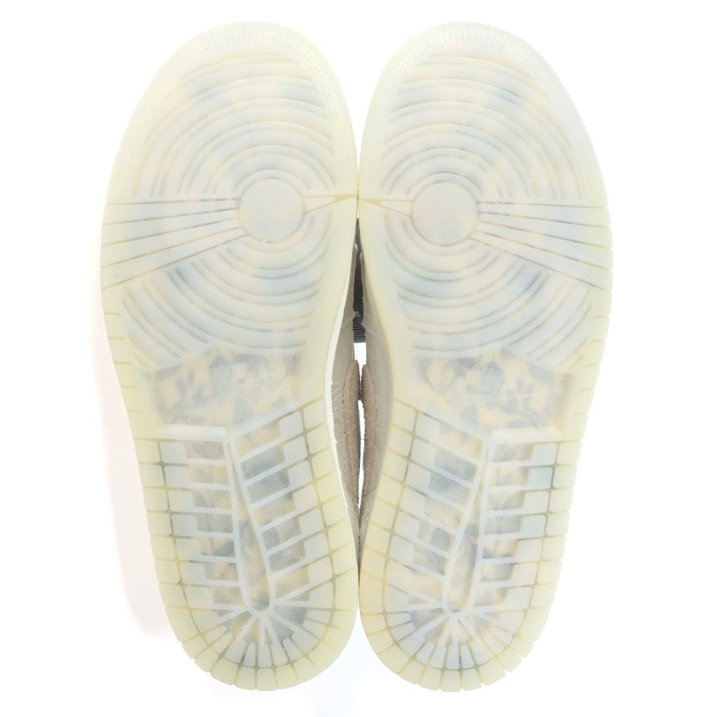 NIKE(ナイキ) ×Chris Paul AIR JORDAN 1 LOW OG LIGHT CREAM AND SAIL FZ0455-200 クリス・ポール エアジョーダン1 ロー ライトクリーム アンド セイル ローカットスニーカー US9/27cm