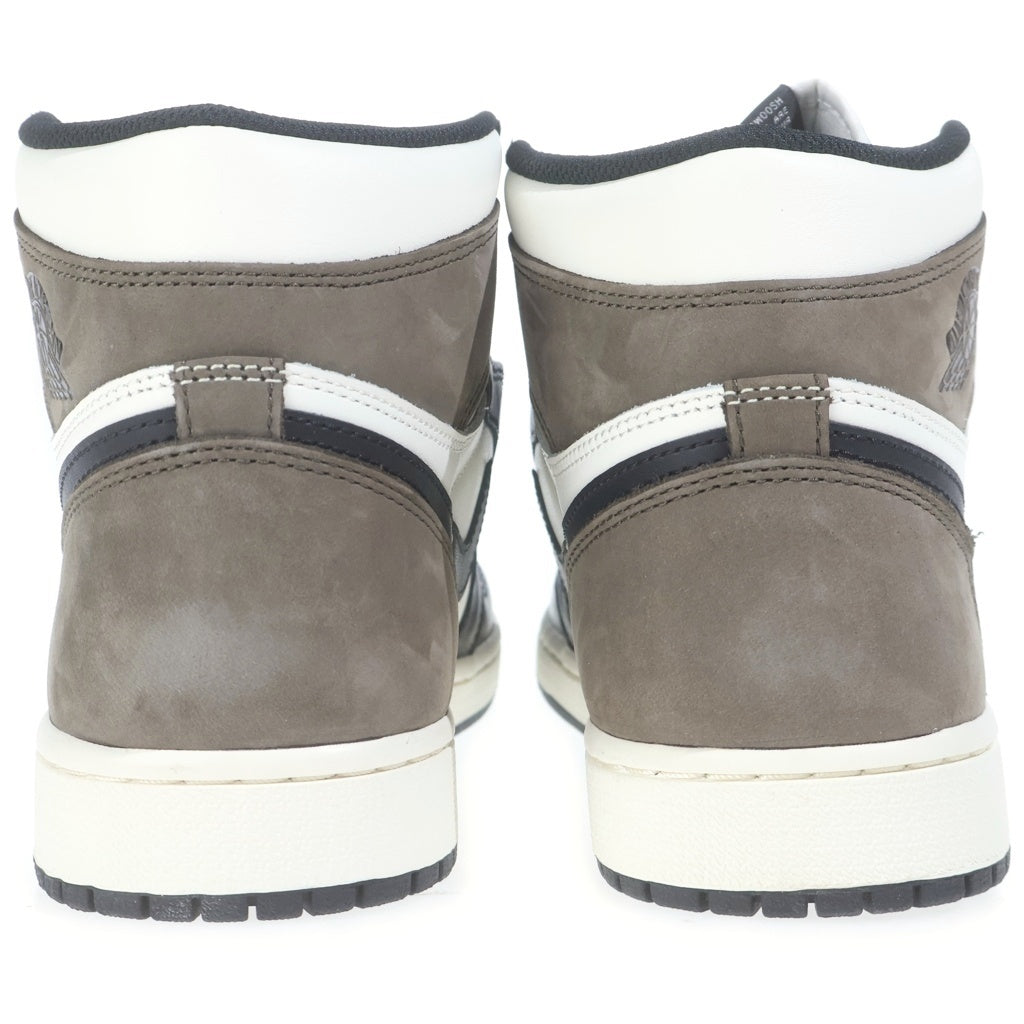 NIKE(ナイキ) AIR JORDAN 1 HIGH OG SAIL/DARK MOCHA/BLACK 555088-105 エアジョーダン1 ハイ セイル ダークモカ ブラック/ブラウン US9/27cm