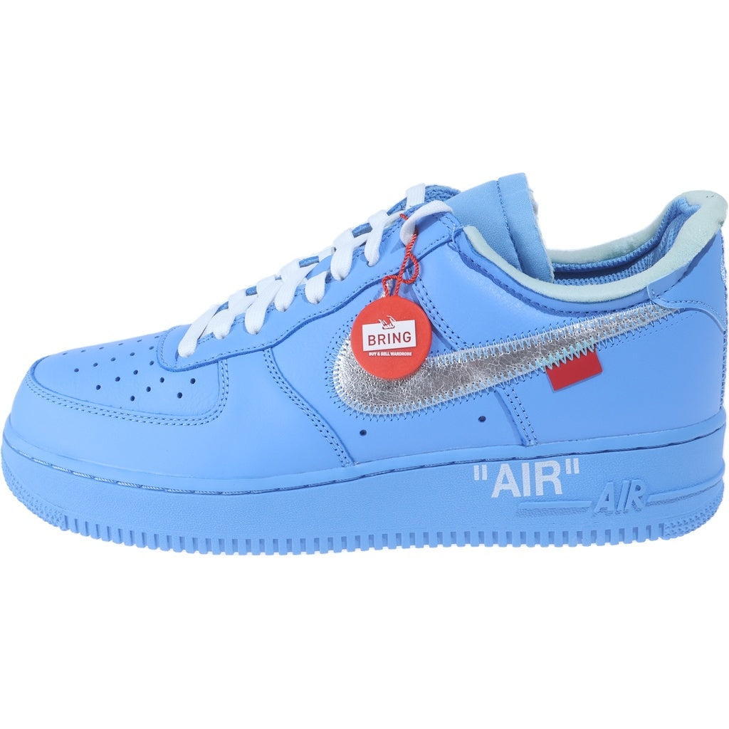 NIKE(ナイキ) ×OFF-WHITE AIR FORCE 1 LOW MCA UNIVERSITY BLUE CI1173-400 オフホワイト エアフォース1 ロー MCAユニバーシティブルー ローカットスニーカー