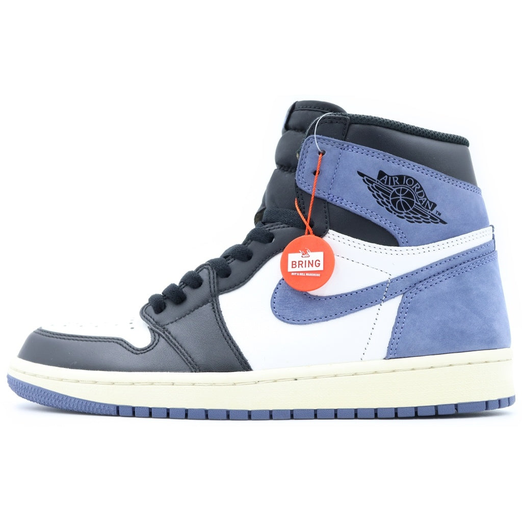 NIKE(ナイキ) AIR JORDAN 1 RETRO HIGH OG BLUE MOON 555088-115 エアジョーダンワン ブルームー ハイカットスニーカー ブラック/ホワイト/ブルー US9/27cm 555088-115