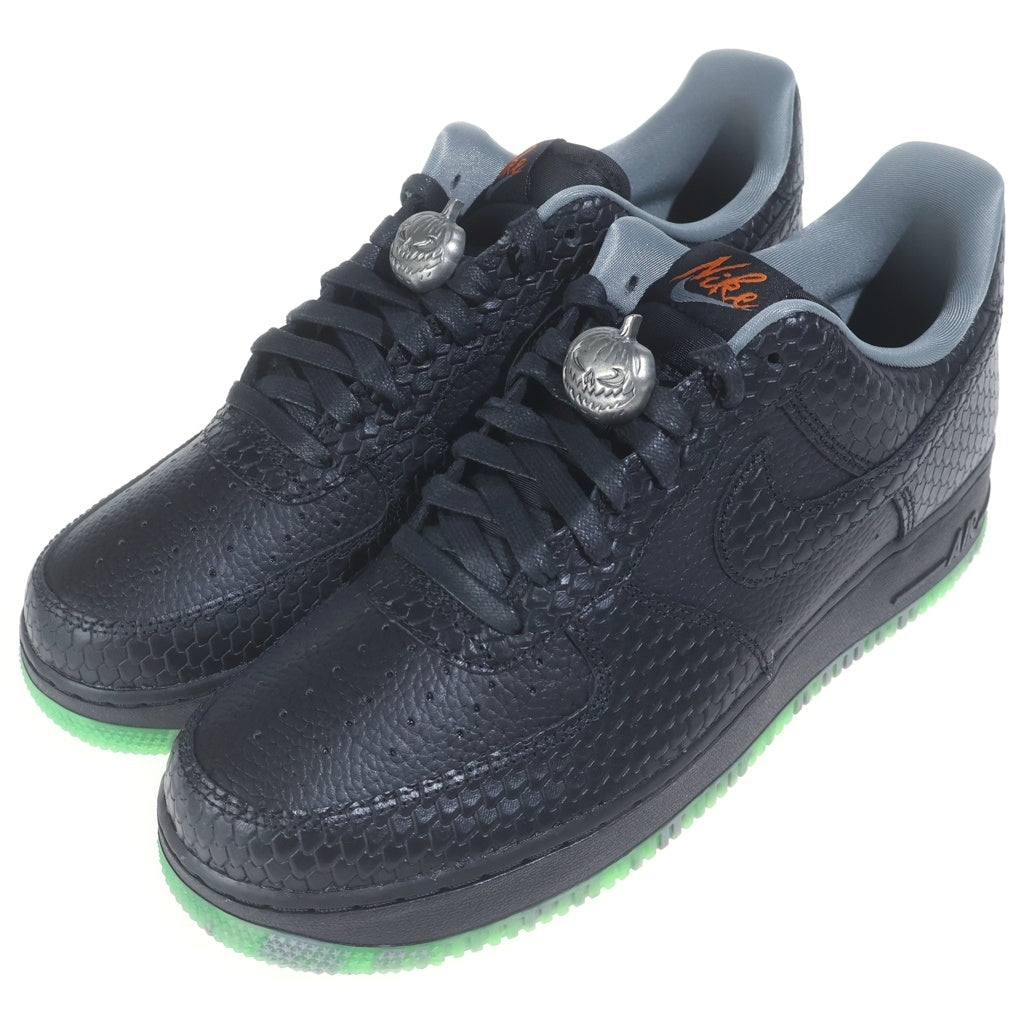 NIKE(ナイキ) AIR FORCE 1 LOW HALLOWEEN FQ8822-084 エアフォース 1 ハロウィーン ローカットスニーカー ブラック/グリーン US9.5/27.5cm FQ8822-084